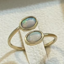 9K+Opal Ring