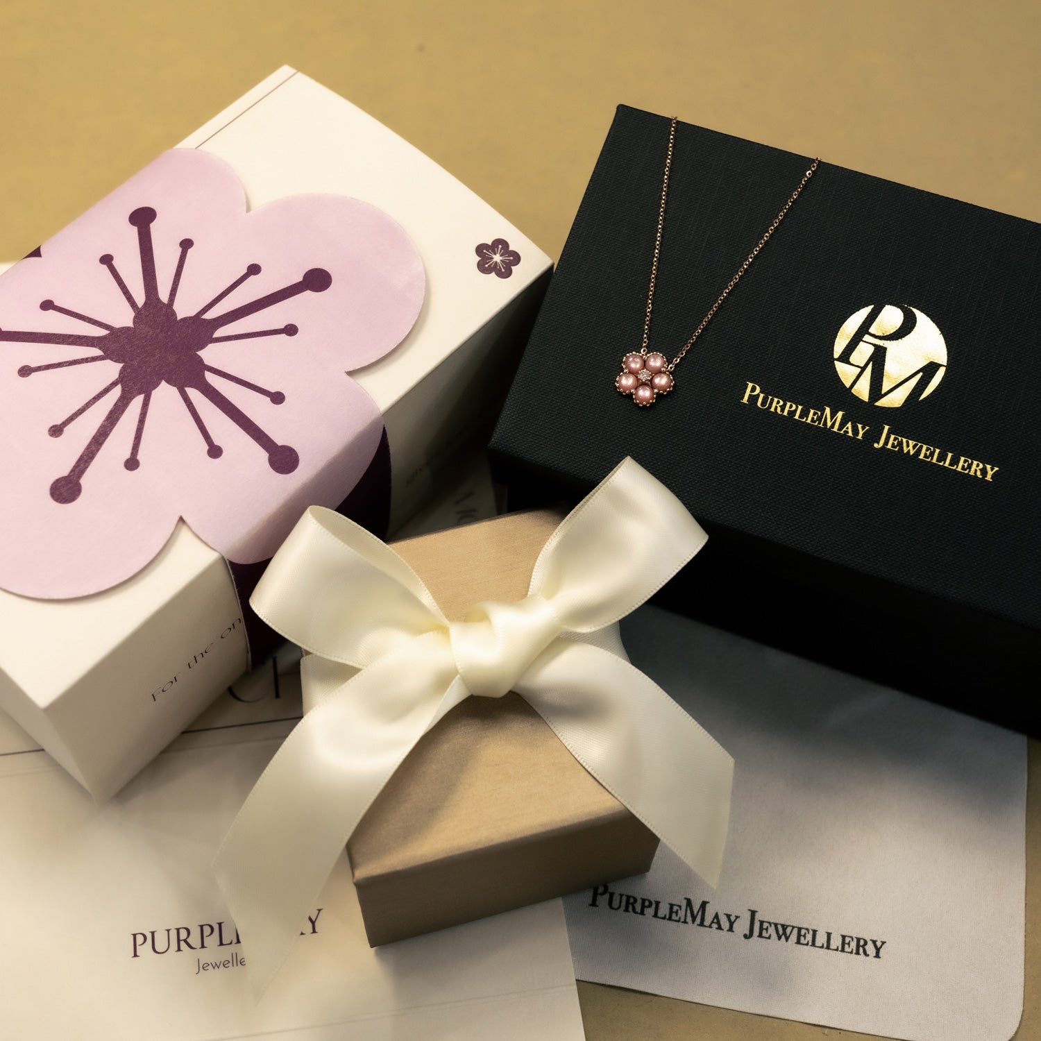 Meivelle - Necklace, Conch Pearl NECKLACE, DIAMOND NECKLACE, 18K ROSE GOLD, 18K WHITE GOLD, 18K YELLOW GOLD, NATURAL DIAMOND NECKLACE, MOTHER'S DAY, MOTHER'S DAY SALE, MOTHER'S DAY GIFT, MEMBERSHIP REWARDS