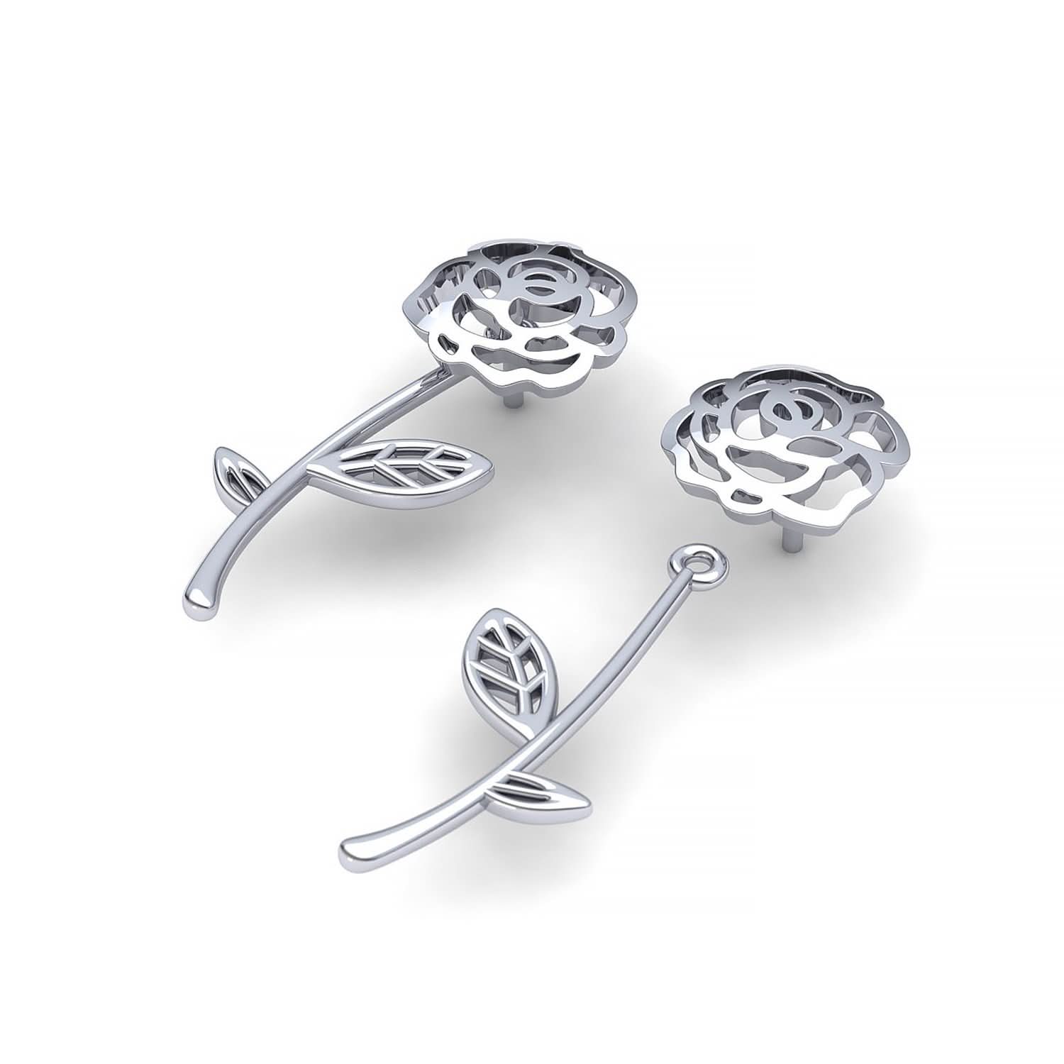 la Vie En Rose | Earrings