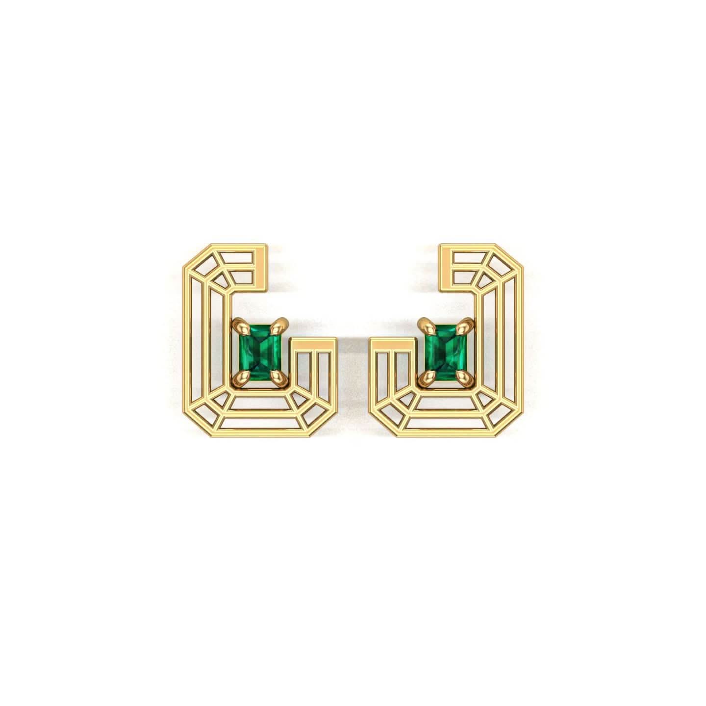 Window Lattice | Earrings