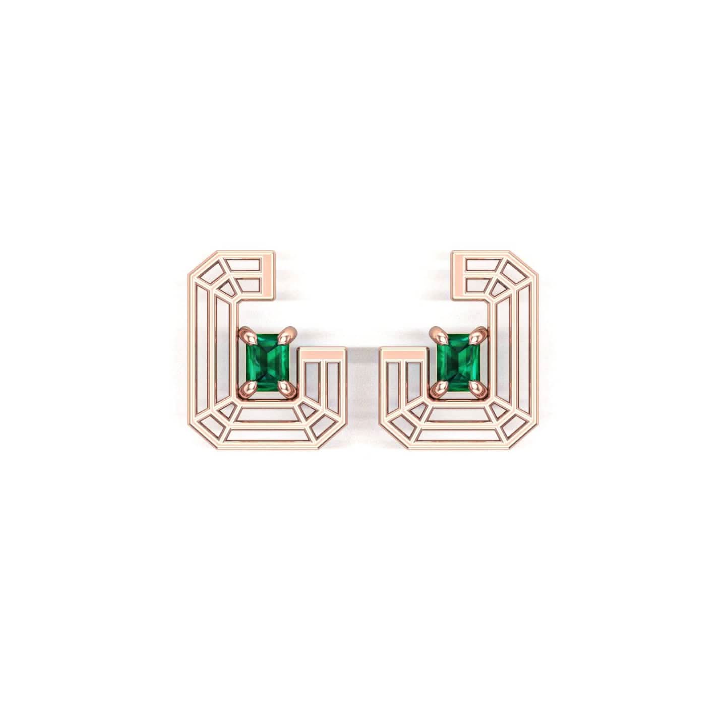 Window Lattice | Earrings