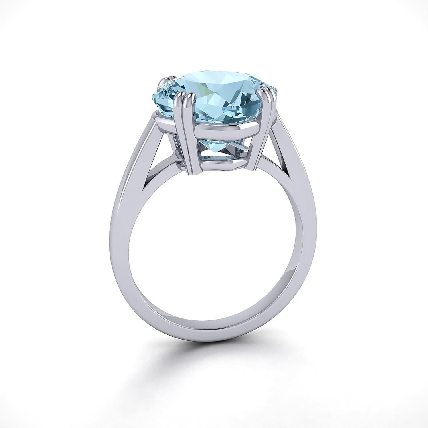 18K SOLID GOLD TOPAZ STATEMENT RING - Melbourne, Australia