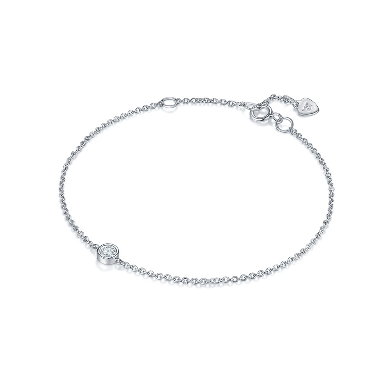 18k Solid Gold Classic Diamond Bracelet - Melbourne, Australia
