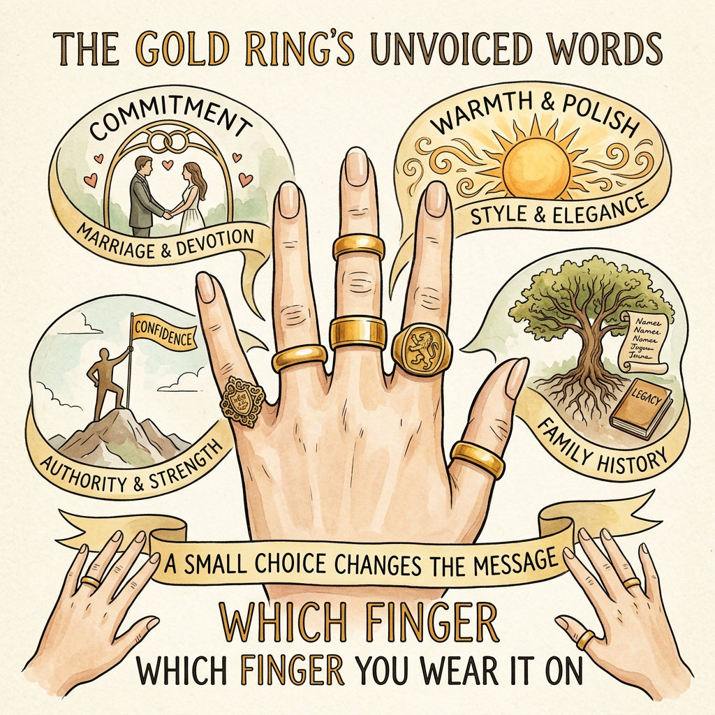 Which Finger for a Gold Ring? Meaning & Styling Guide | 18k Gold Ring Australia