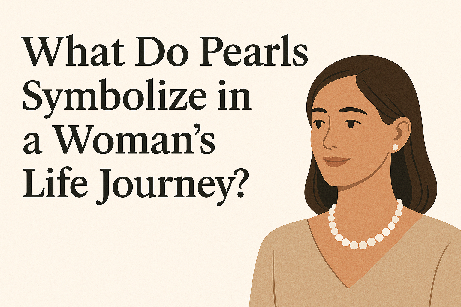 What Do Pearls Symbolize in a Woman's Life Journey?