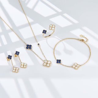Clover - 18K Opal Sapphire Bracelet