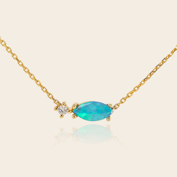18K+Dia+Opal