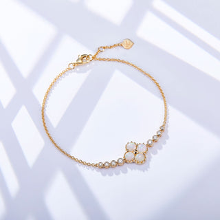 Chloe II – 18K Opal Diamond Bracelet