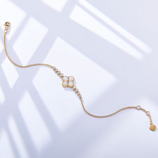 Chloe II – 18K Opal Diamond Bracelet