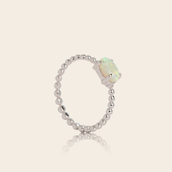18KWG Opal Ring
