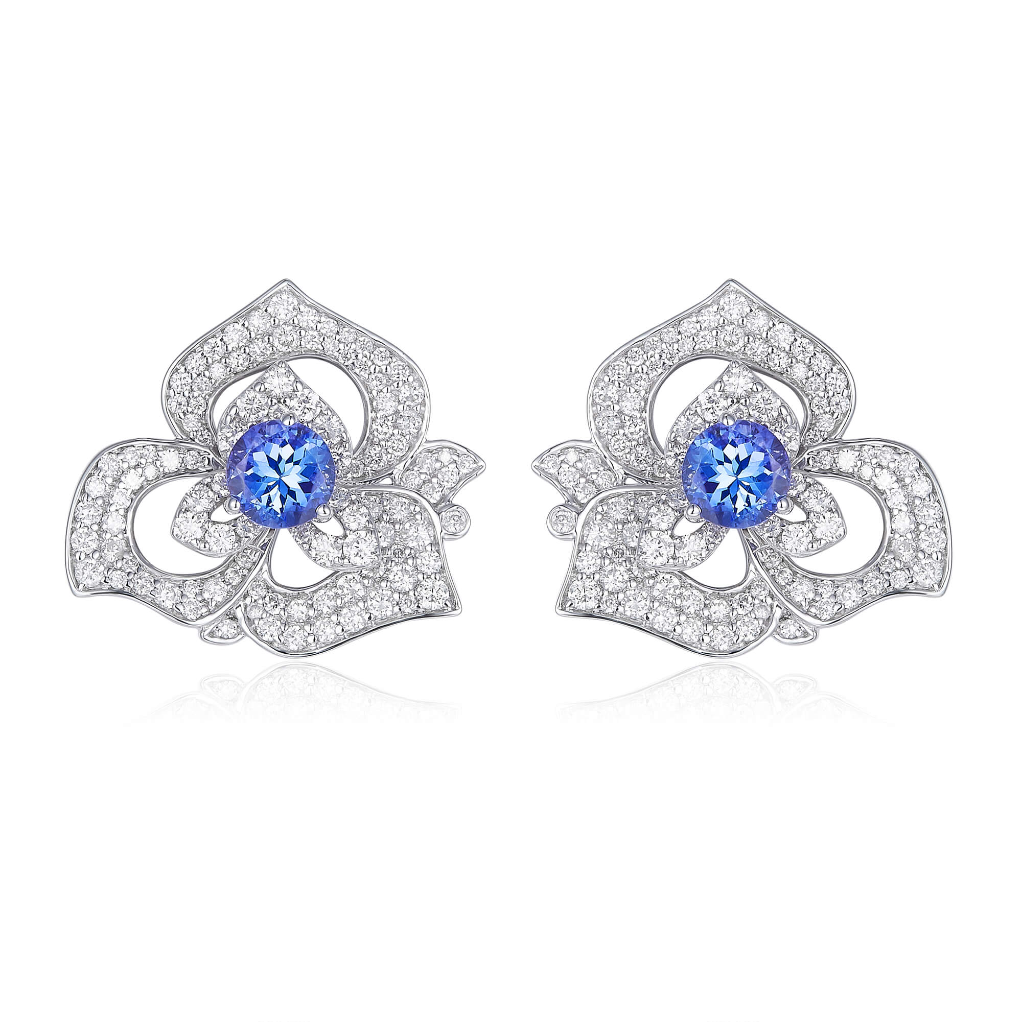 Camellias Earrings