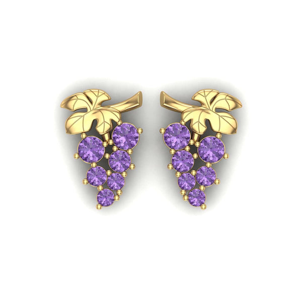 Fall Grape | Earrings