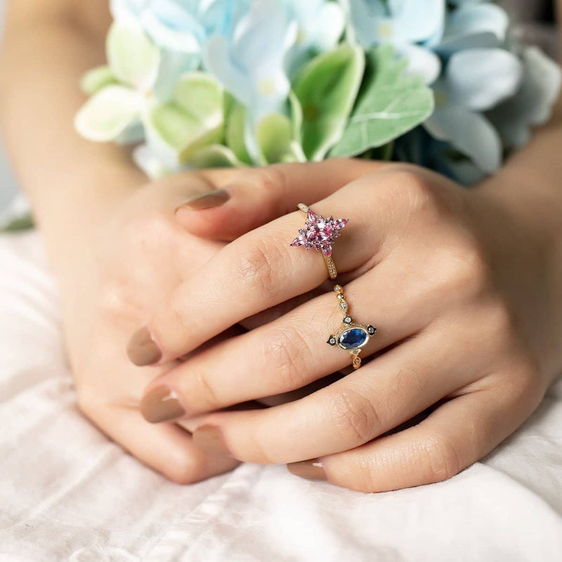Buy online Diamond Bezel Engagement Rings | Gloaming | Rings Melbourne Australia