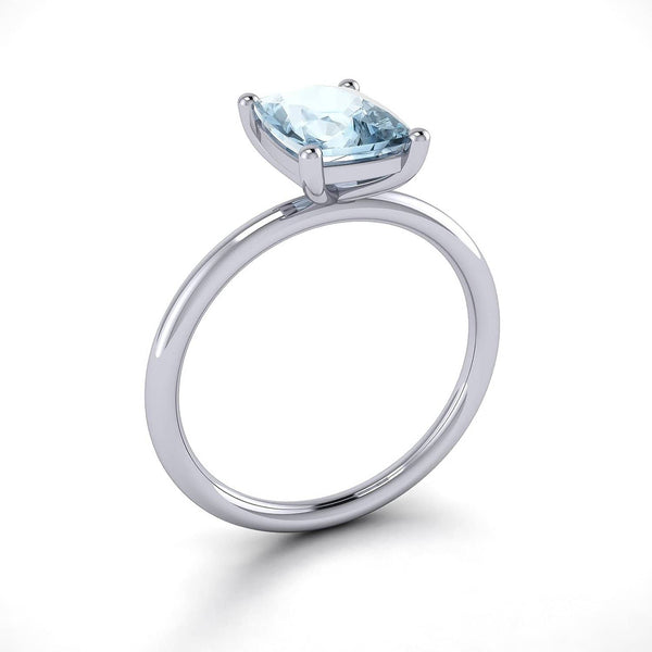 18k Solid Gold 1.5ct Aquamarine Ring - Melbourne, Australia