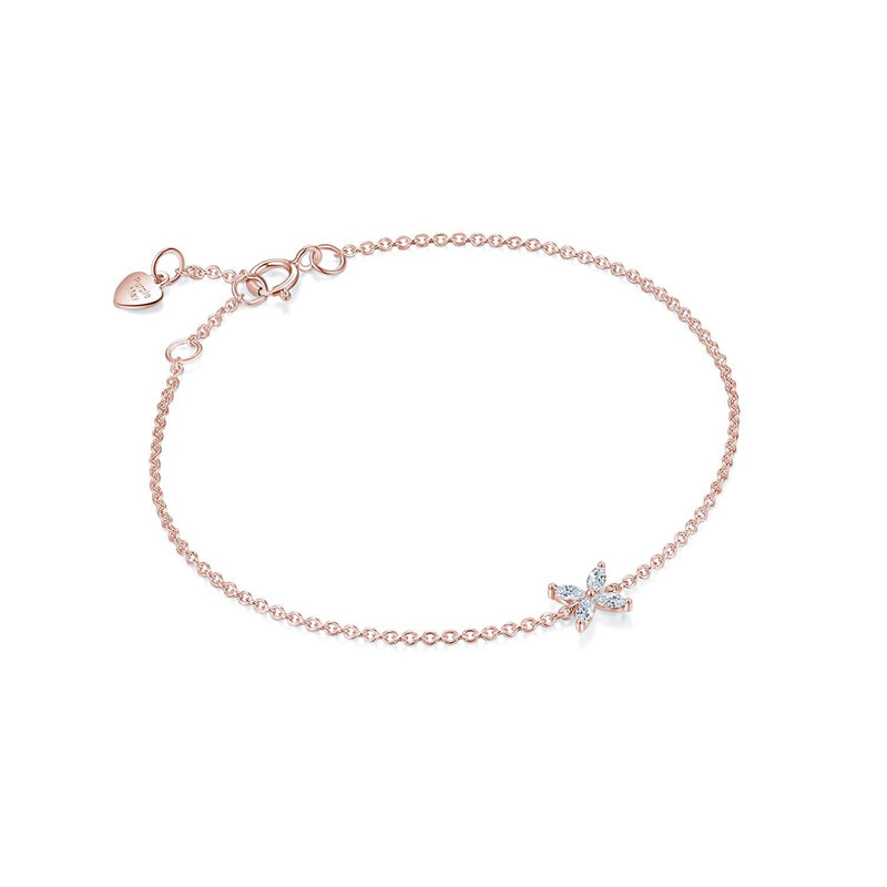 Diamond bracelet 18k gold deals