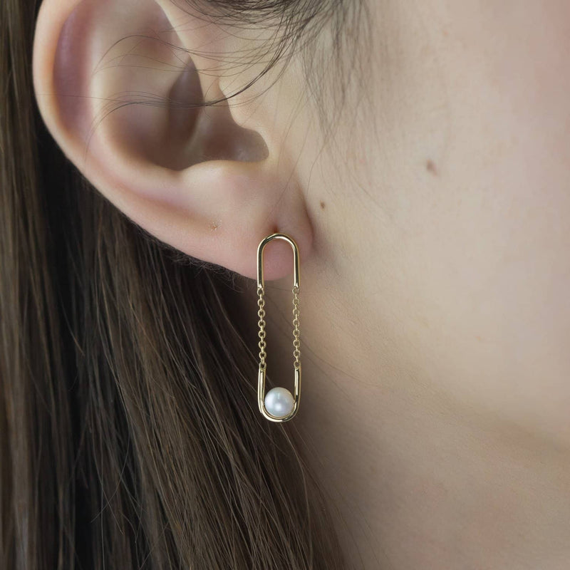 Pearl Stud Clip Earrings | Earrings Melbourne Australia