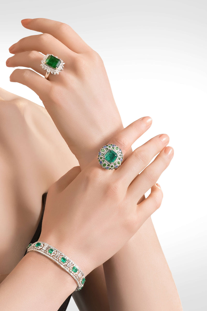 Emerald Cut Moissanite Engagement Ring Pics? - Weddingbee | Emerald  engagement ring cut, Engagement ring cuts, Engagement rings